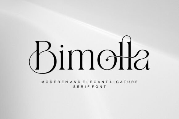 Bimolla: Where Luxury Meets Modern Serif Elegance