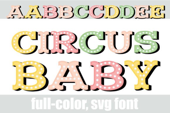 Circus Baby: Vintage Marquee Charm Meets Modern Nursery Style