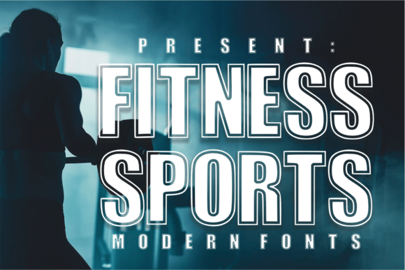Command Attention with the Fitness Sport Typeface
