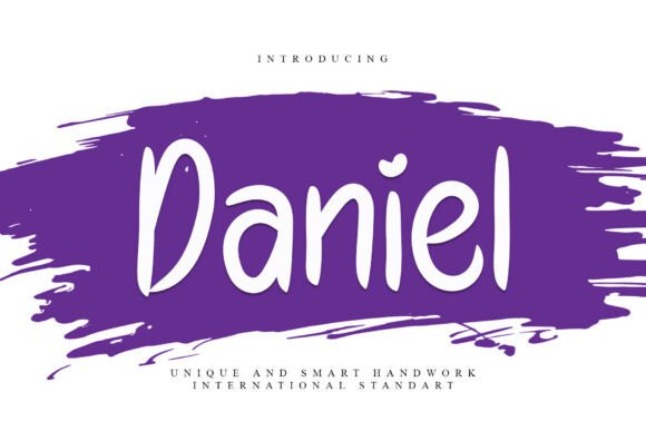 Daniel: The Professional Handwritten Font for Your Creative Vision