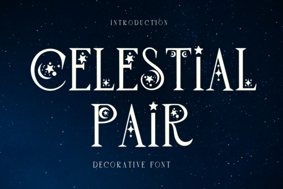 Designing with the Cosmos: A Guide to the Celestial Pair Font