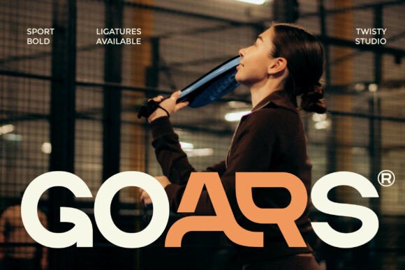 Goars: The Typeface That Captures Athletic Energy