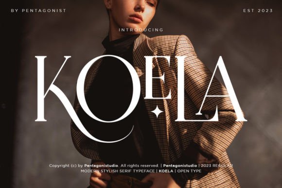 Koela: Weaving Magic into Modern Serif Design