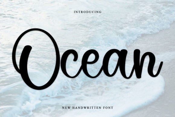 Ocean Font: A Tide of Elegance for Your Creative Projects