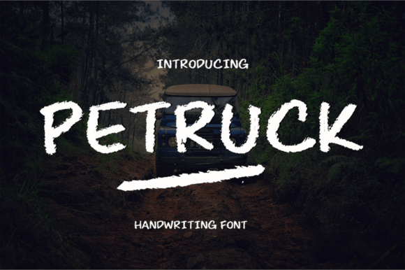 Petruck: The Handwritten Font with a Personal Touch