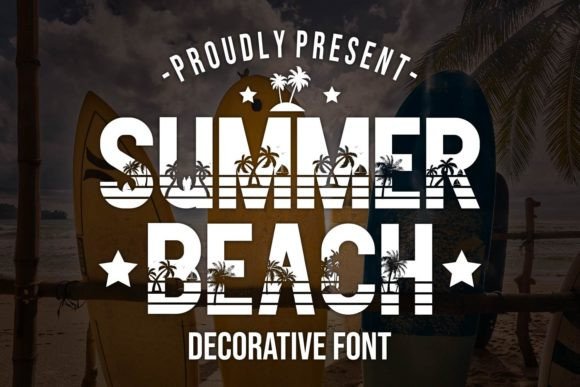 Summer Beach: The Font That Brings the Vacation Vibe